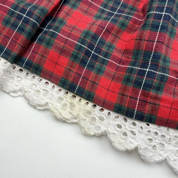 Sarah Louise England Holiday Plaid Collared Dress - Picture 2 of 9